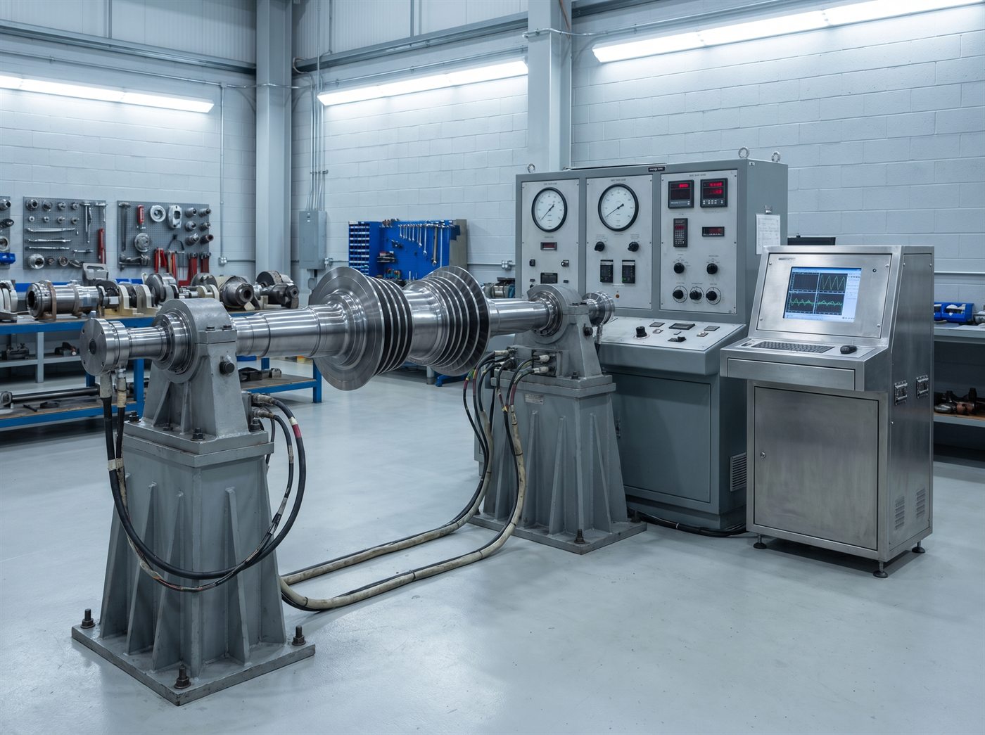 High-speed balancing machine