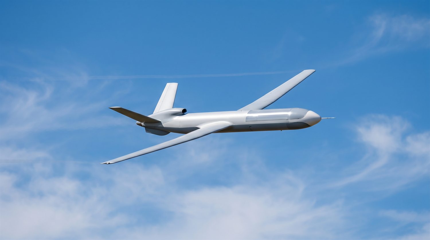 High-speed UAV in flight